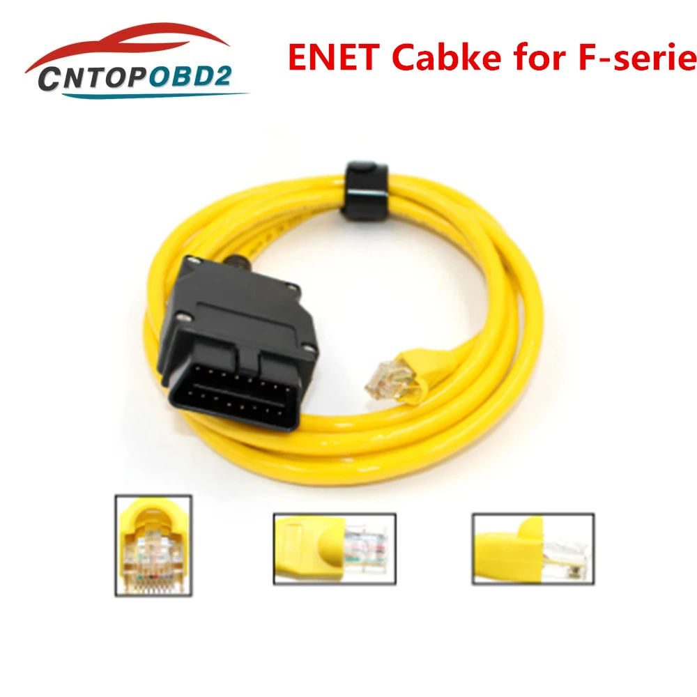 Фото ESYS кабель ENET для BMW F series обновление скрытых данных E SYS ICOM программатор ECU OBD2