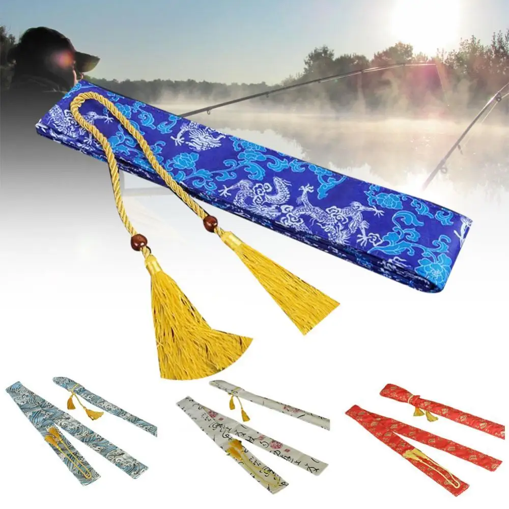 130cm Elastic Nylon Fishing Rod Sleeve Cover Pole Glove Protector Bag Gear Tackle Tool Chinese Style Fishing Rod Bags 
130cm Elastic Nylon Fishing Rod Sleeve Cover Pole Glove Protector Bag Gear Tackle Tool Chinese Style Fishing Rod Bags