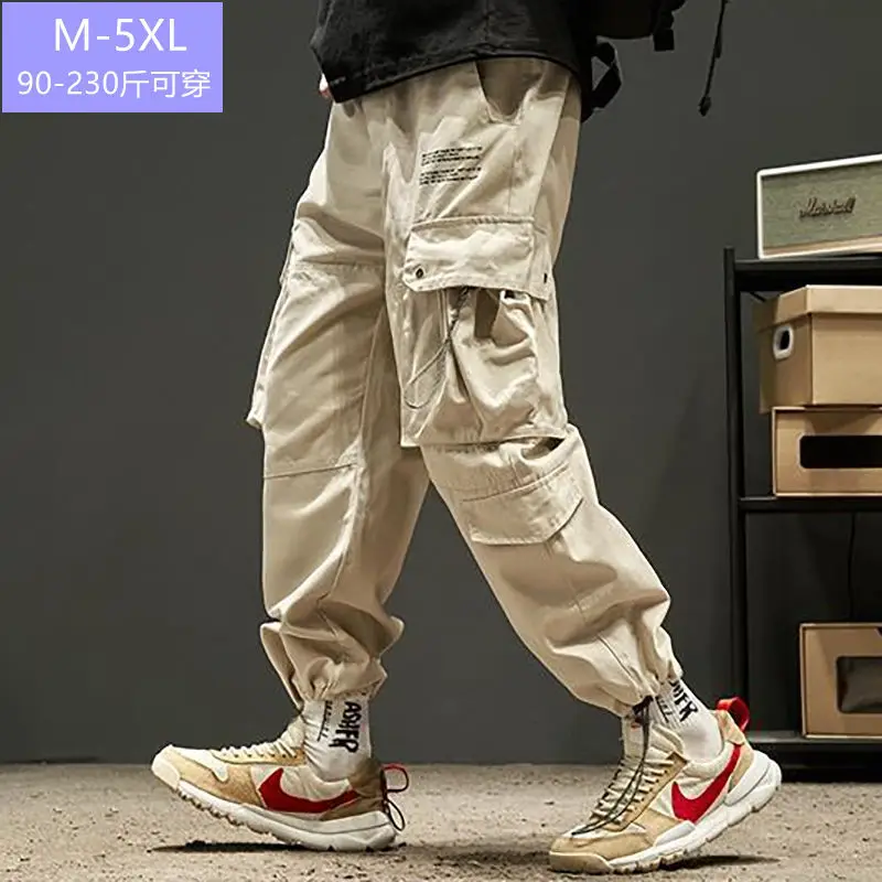 Large Pocket Hip Hop Cargo Pants Men's Cotton Simple Japanese Streetwear Trousers Loose Oversized Drawstring Ankle Banded Pants
Large Pocket Hip Hop Cargo Pants Men's Cotton Simple Japanese Streetwear Trousers Loose Oversized Drawstring Ankle Banded Pants