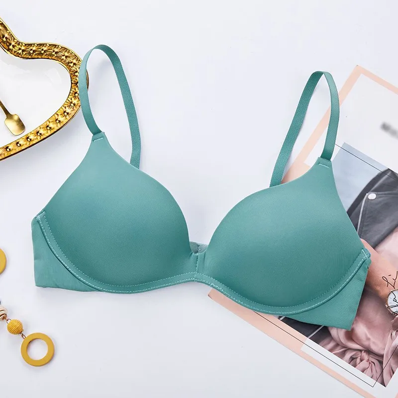 Japanese Ultra-thin Sling Style Fashion Simple Pure Color Four Seasons All-match Comfortable Girl Seamless Adjustable Bra
Japanese Ultra-thin Sling Style Fashion Simple Pure Color Four Seasons All-match Comfortable Girl Seamless Adjustable Bra