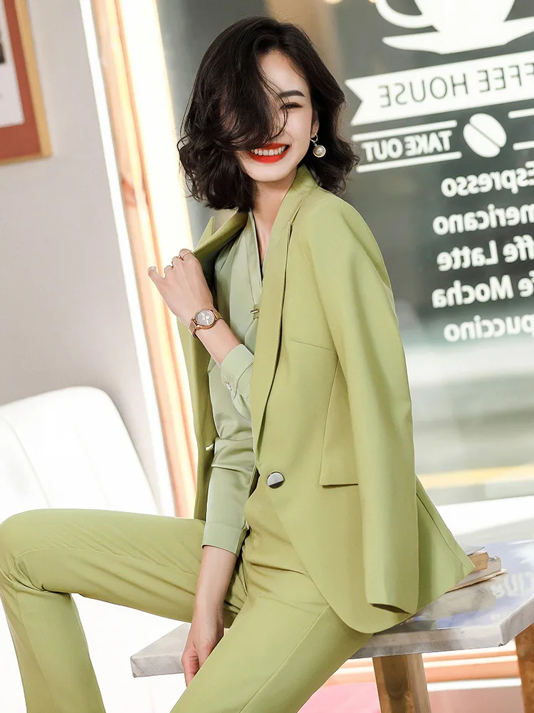Yellow suit autumn suit women's 2020 winter new fashion age reduction two piece suit with foreign style
Yellow suit autumn suit women's 2020 winter new fashion age reduction two piece suit with foreign style