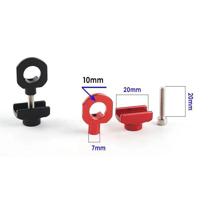 Bike Ultralight Aluminum BMX Chain Tensioner Fastener Chain Adjuster for BYA412 DIY Modification
