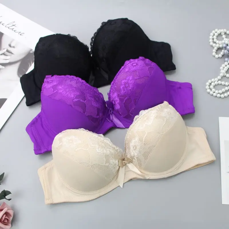 Plus Size Bras For Womens Seamless Lingerie With Pads DE Cup Bralette Push Up Brassiere Underwear Vest Wireless BH
Plus Size Bras For Womens Seamless Lingerie With Pads DE Cup Bralette Push Up Brassiere Underwear Vest Wireless BH