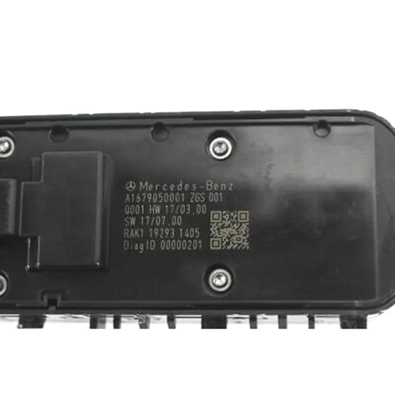 Automotive Power Window Control Switch Window Lifter Switch for Mercedes-Benz A-Class W177 1679050001
Automotive Power Window Control Switch Window Lifter Switch for Mercedes-Benz A-Class W177 1679050001
