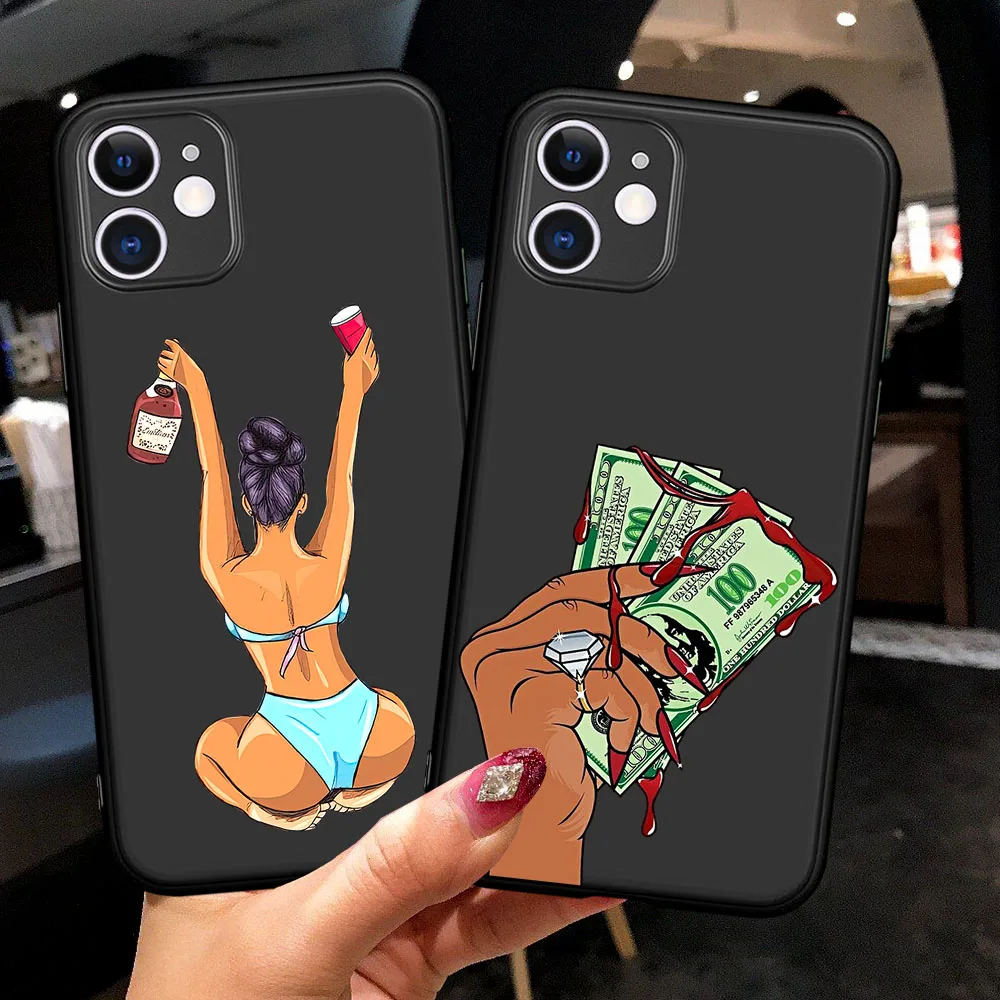 MAKE MONEY Cash Black head Sweet Spoiled Girl Phone Case For iPhone 12 11 Pro Max 8 7 6 6S Plus XR X XS Max 5 5S SE 2020 Coque
MAKE MONEY Cash Black head Sweet Spoiled Girl Phone Case For iPhone 12 11 Pro Max 8 7 6 6S Plus XR X XS Max 5 5S SE 2020 Coque