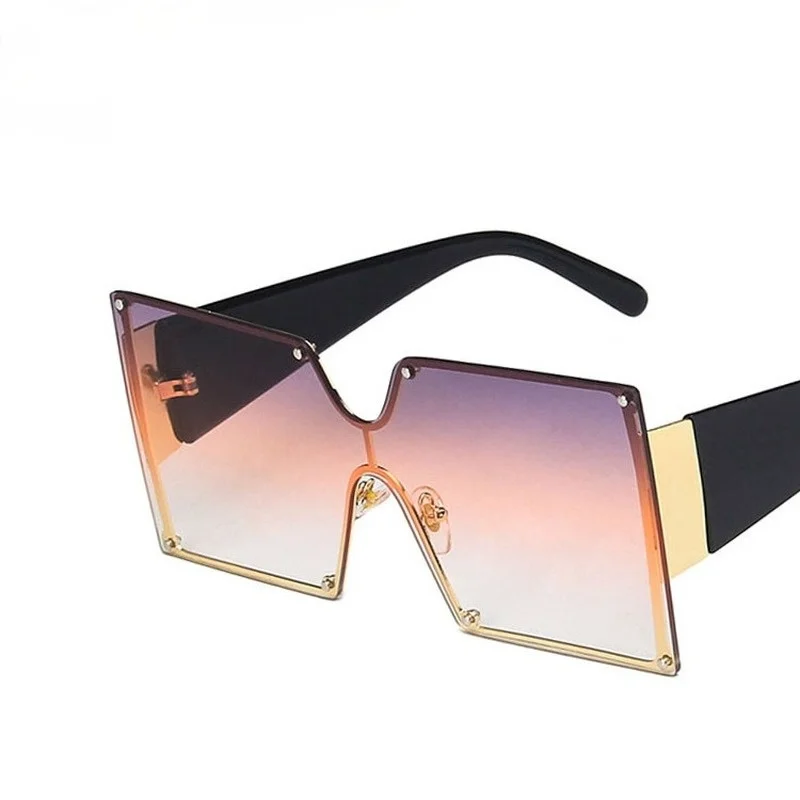 Square One Piece Sunglasses Rivets 2021 New Fashion Square Trend Gradient Color Sunglasses Women
Square One Piece Sunglasses Rivets 2021 New Fashion Square Trend Gradient Color Sunglasses Women