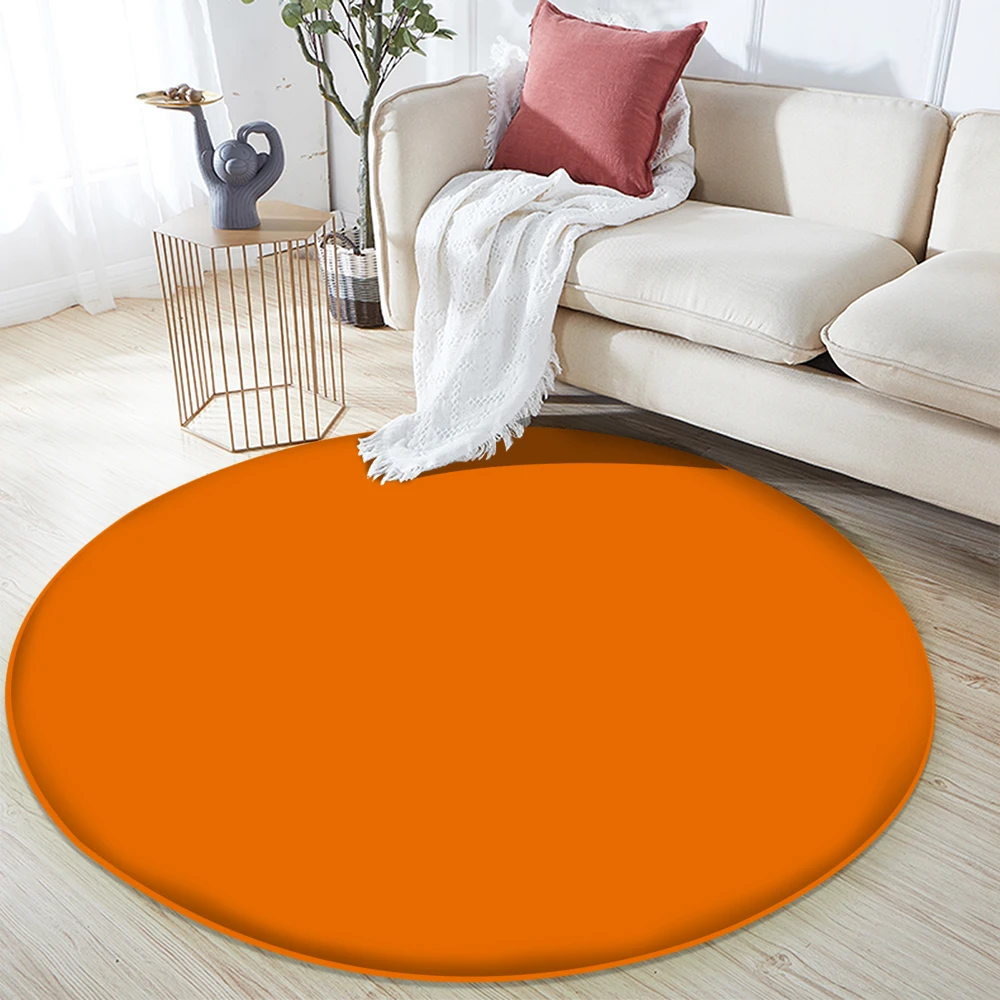 Multi-color Pure Color Absorbent Mat Non-slip Bedroom Living Room Children's Decorative Round Solid Carpet Flannel Carpet
Multi-color Pure Color Absorbent Mat Non-slip Bedroom Living Room Children's Decorative Round Solid Carpet Flannel Carpet