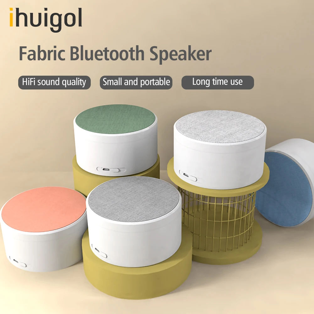 ihuigol Fabric Portable Bluetooth Speaker For PC Computer Mobile Phone Small Loudspeaker Stereo Subwoofers Bass Column Speakers
ihuigol Fabric Portable Bluetooth Speaker For PC Computer Mobile Phone Small Loudspeaker Stereo Subwoofers Bass Column Speakers