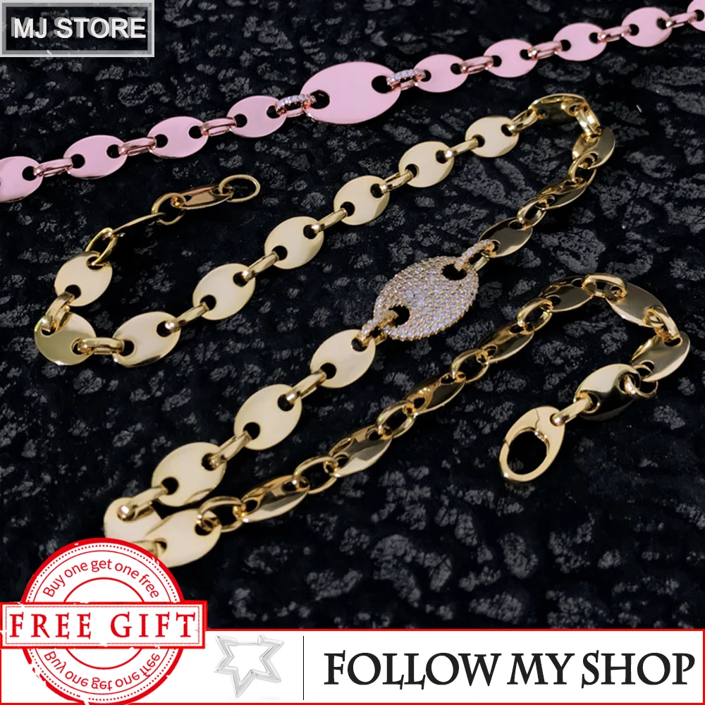 The New 925 Sterling Silver Trend Personality Sailor Ring Piece Necklace Rose Gold &Gold Color Luxury Brand Monaco Jewelry
The New 925 Sterling Silver Trend Personality Sailor Ring Piece Necklace Rose Gold &Gold Color Luxury Brand Monaco Jewelry