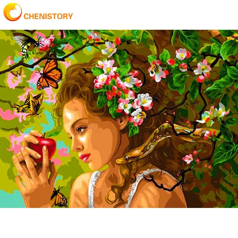 CHENISTORY Diamond Painting Flower Woman Portrait Cross Stitch Full Drill Square Diamond Embroidery Picture Of Rhinestone Craft
CHENISTORY Diamond Painting Flower Woman Portrait Cross Stitch Full Drill Square Diamond Embroidery Picture Of Rhinestone Craft