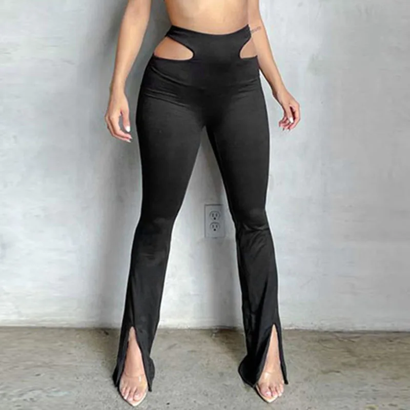 Split Pant Hollow Out Skinny Solid High Waist Y2k Trouser Women Clothing 2021 Sexy Casual Korean Fashion Streetwear Capri Pants
Split Pant Hollow Out Skinny Solid High Waist Y2k Trouser Women Clothing 2021 Sexy Casual Korean Fashion Streetwear Capri Pants