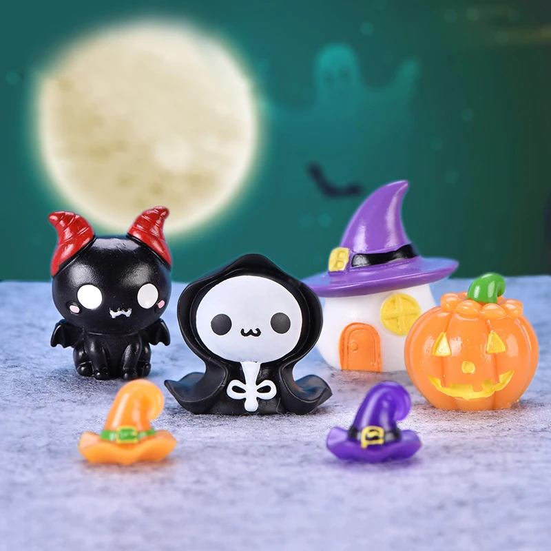 Halloween Ghost Micro Landscape Cartoon Cute Colorful Resin Craft Halloween Style Pumpkin Vampire Household Decoration
Halloween Ghost Micro Landscape Cartoon Cute Colorful Resin Craft Halloween Style Pumpkin Vampire Household Decoration