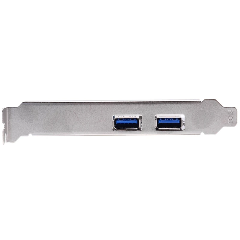 PCIE to 2 Ports USB 3.0 Expansion Card Desktop Front 19/20 Pin Interface for Windows XP/7/8/8.1/10
PCIE to 2 Ports USB 3.0 Expansion Card Desktop Front 19/20 Pin Interface for Windows XP/7/8/8.1/10