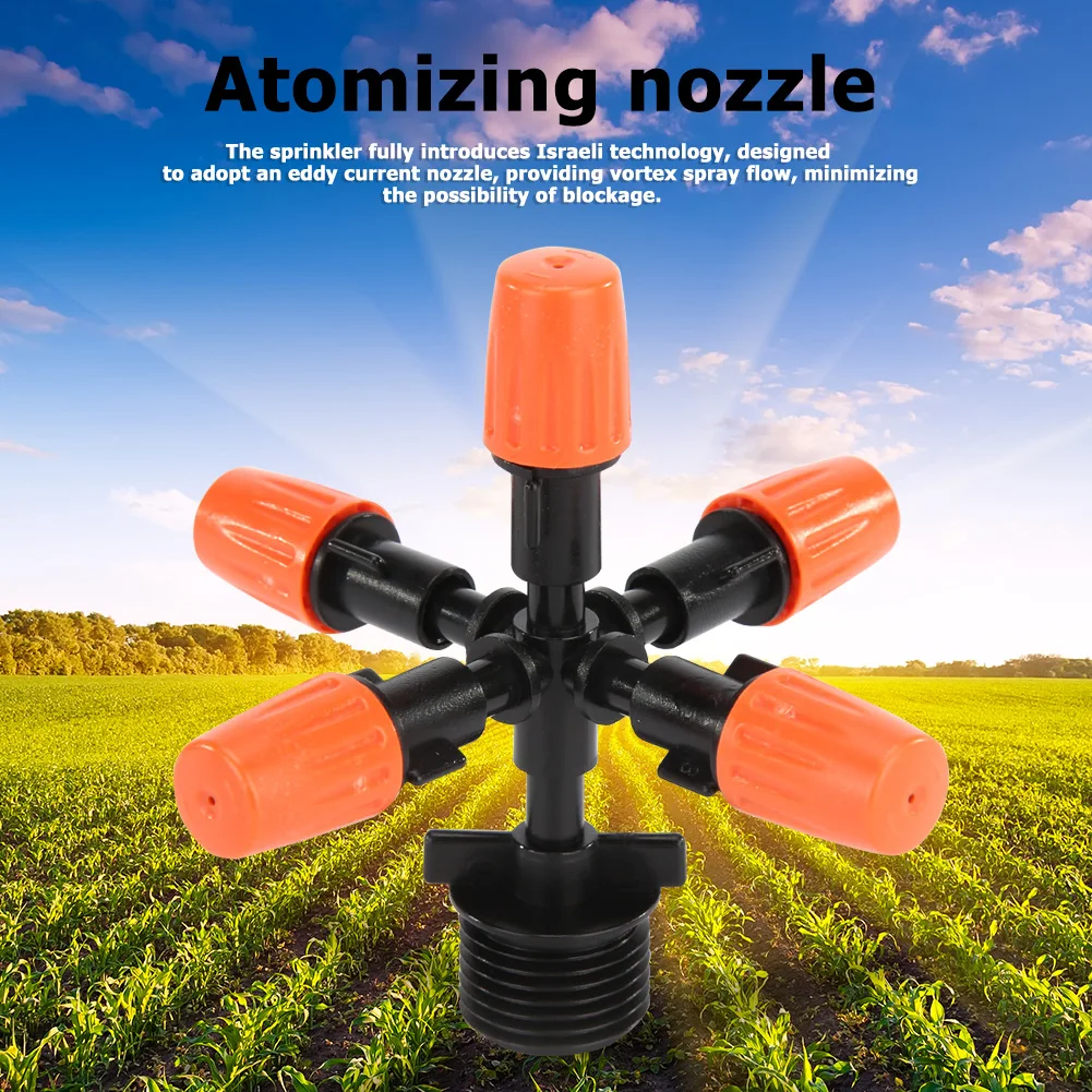 Micro Drip Irrigation Atomization Nozzle Excellent Craftsmanship Well Durability Garden Watering Hose Sprinklers Sprayer
Micro Drip Irrigation Atomization Nozzle Excellent Craftsmanship Well Durability Garden Watering Hose Sprinklers Sprayer