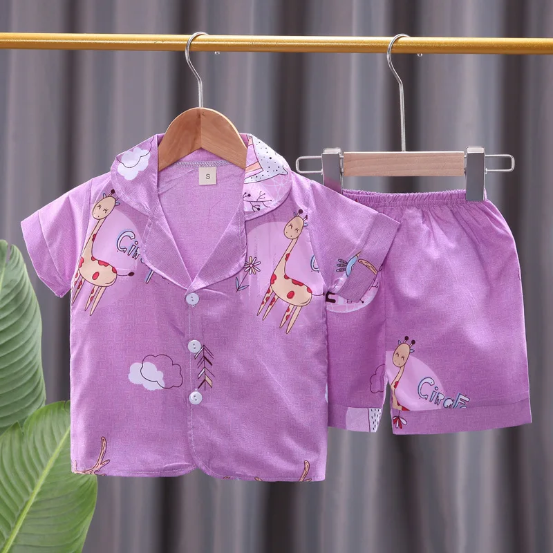 Summer Baby Girls' Clothes Casual pajamas Suit Kids Boy's Clothing Sets T-shirt + Shorts 2 pcs Birthday Children Clothing Set
Summer Baby Girls' Clothes Casual pajamas Suit Kids Boy's Clothing Sets T-shirt + Shorts 2 pcs Birthday Children Clothing Set