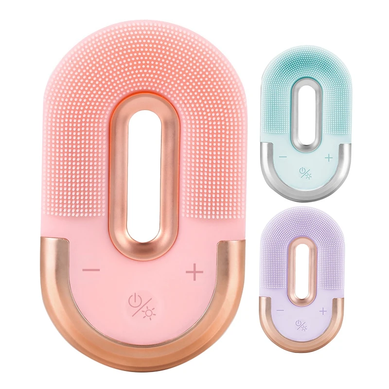 Electric Silica Gel Facial Cleanser Sonic Vibration Cleansing Instrument Blackhead Skin Deep Washing Massage
Electric Silica Gel Facial Cleanser Sonic Vibration Cleansing Instrument Blackhead Skin Deep Washing Massage
