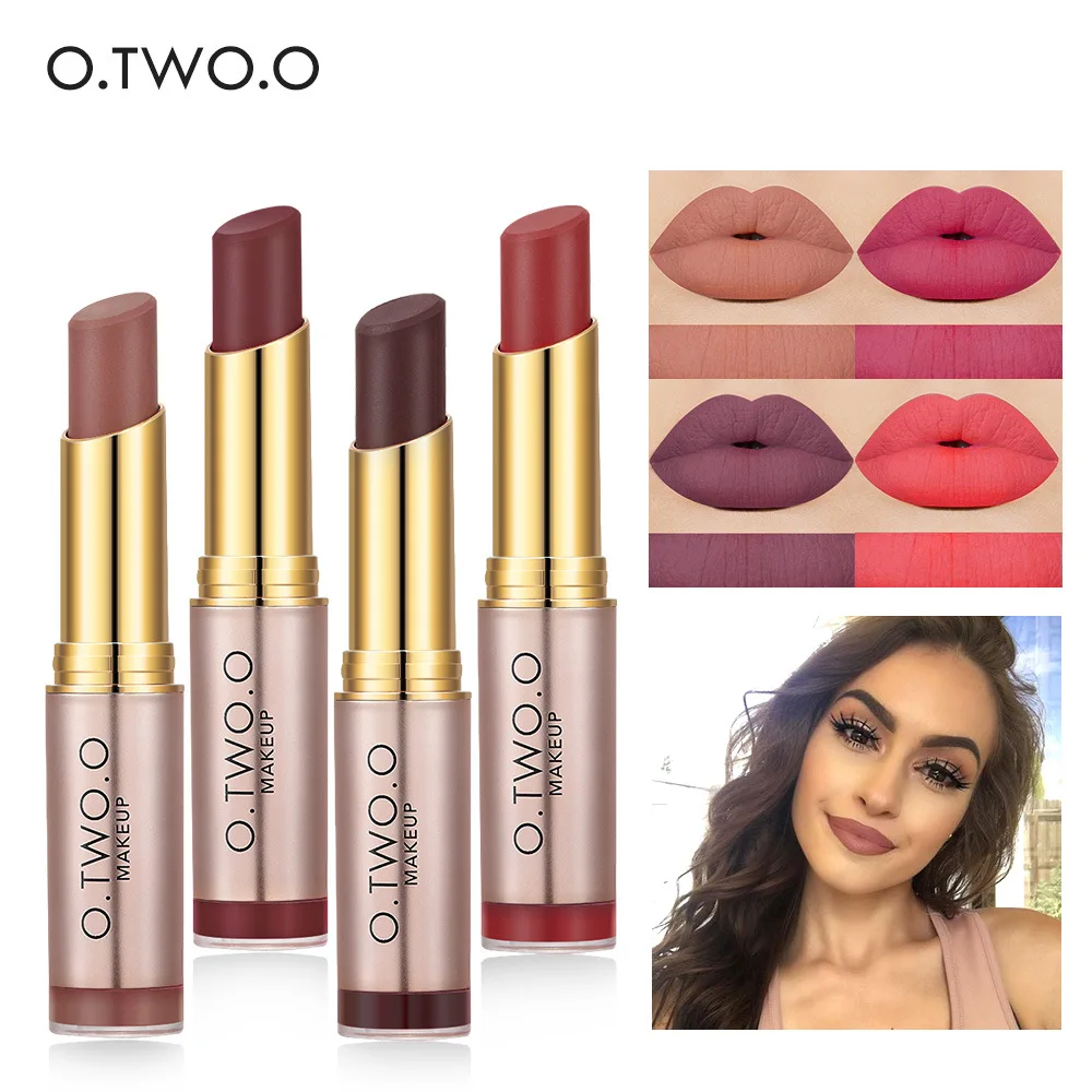 O. Tw o.o Classic Lipstick Moisturizing Long-Lasting Non-Marking Matte Lipstick 20-Color Selectable Makeup Goods Cosmetic Gift
O. Tw o.o Classic Lipstick Moisturizing Long-Lasting Non-Marking Matte Lipstick 20-Color Selectable Makeup Goods Cosmetic Gift