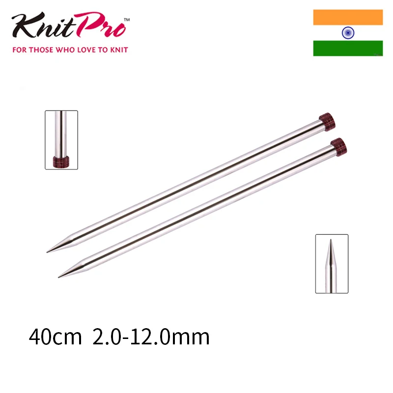 1 piece Knitpro Nova Metal 40cm Single Pointed Knitting Needle
1 piece Knitpro Nova Metal 40cm Single Pointed Knitting Needle