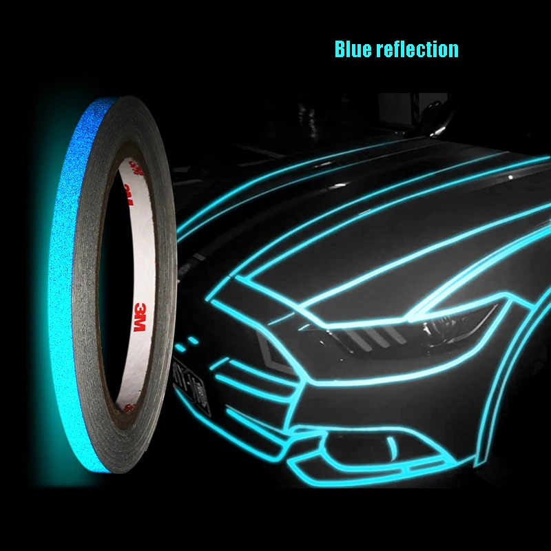 Reflectante Luminous Warning Car Accessories Tapes Car Stickers Reflector Safety Auto Styling Accessories Reflective Tape 1CMX3M
Reflectante Luminous Warning Car Accessories Tapes Car Stickers Reflector Safety Auto Styling Accessories Reflective Tape 1CMX3M