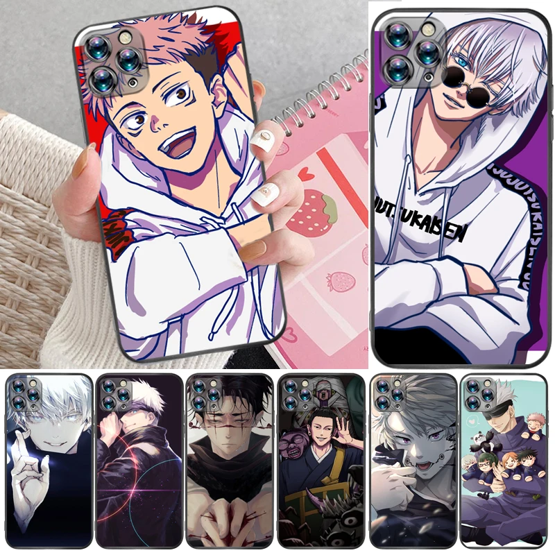 Jujutsu Kaisen Sukuna Fushiguro Megumi Satoru Gojo Yuji Itadori Phone Case For iPhone 11 Pro Max Carcasa Coque Back Cover Funda
Jujutsu Kaisen Sukuna Fushiguro Megumi Satoru Gojo Yuji Itadori Phone Case For iPhone 11 Pro Max Carcasa Coque Back Cover Funda