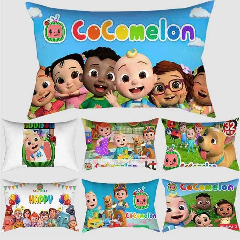 50*30 см Cocomelon наволочки, пледы, наволочки с рисунком семьи JJ Автомобильная подушка для дивана, наволочки, украшение детской комнаты
50*30 см Cocomelon наволочки, пледы, наволочки с рисунком семьи JJ Автомобильная подушка для дивана, наволочки, украшение детской комнаты
