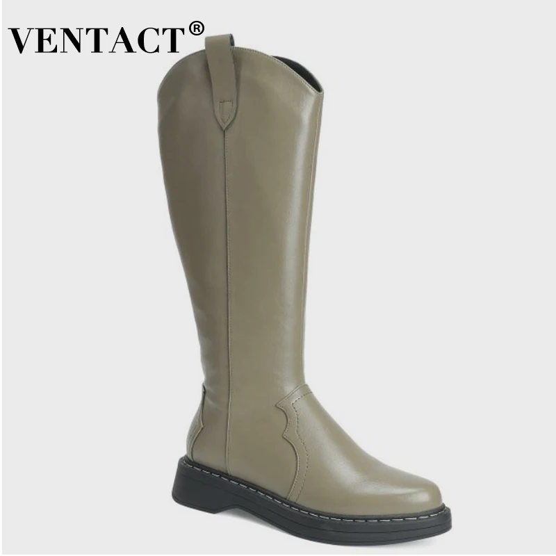 VENTACT 2021 Long Boots Ladies Real Leather Zipper Ladies Shoes For Winter Fashion Simple Knee High Boot Footwear Size 34-40
VENTACT 2021 Long Boots Ladies Real Leather Zipper Ladies Shoes For Winter Fashion Simple Knee High Boot Footwear Size 34-40