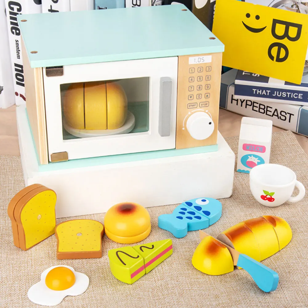 New Microwave Kitchen Toys Play Set Pretend Accessories Fake Food Educational Toys Awareness Growth Partner for Boys Girls Gift
New Microwave Kitchen Toys Play Set Pretend Accessories Fake Food Educational Toys Awareness Growth Partner for Boys Girls Gift