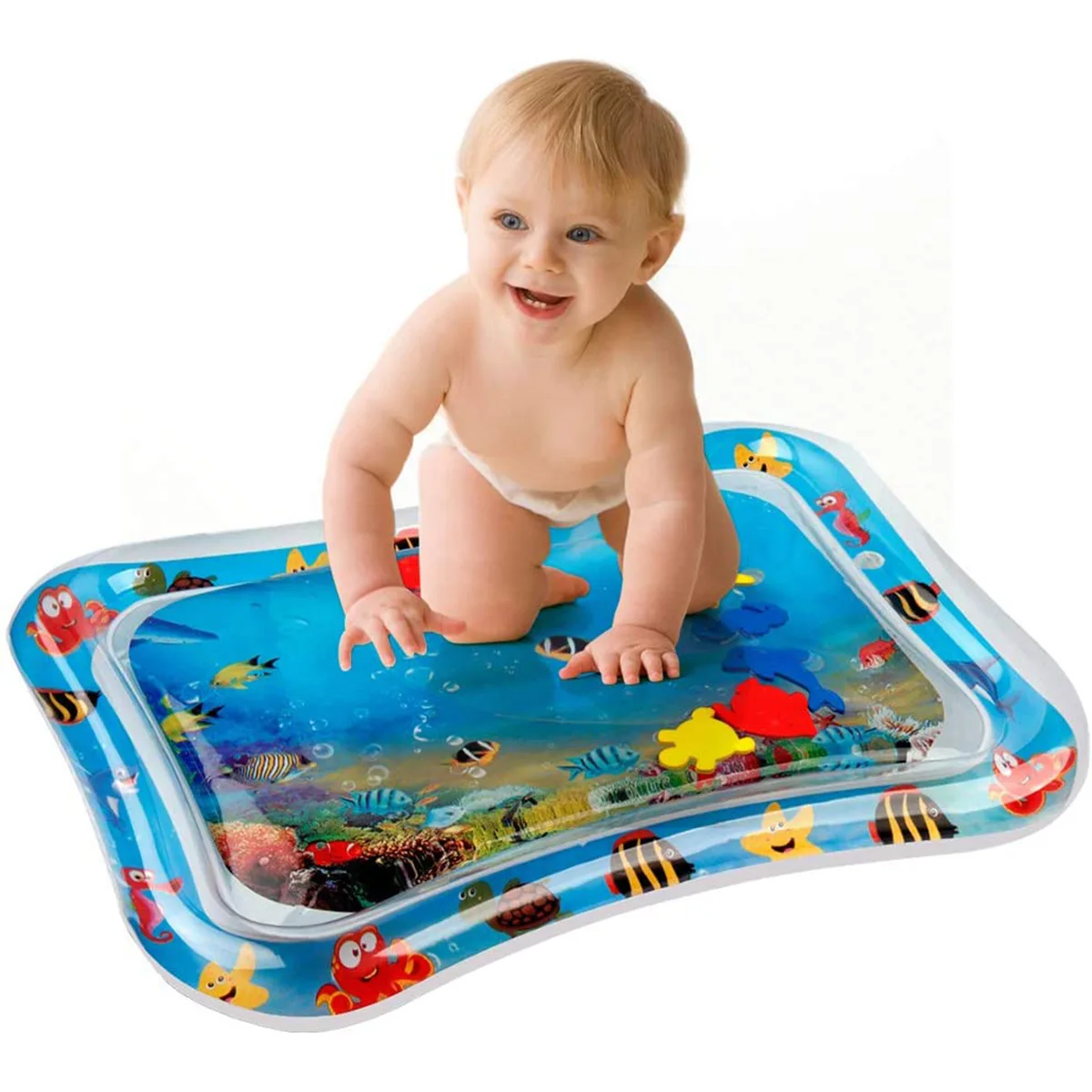 Children's Mat Baby Water Play Mat Inflatable Toys Kids Thicken PVC Playmat Toddler Activity Play Center Water Mat for Babies
Children's Mat Baby Water Play Mat Inflatable Toys Kids Thicken PVC Playmat Toddler Activity Play Center Water Mat for Babies