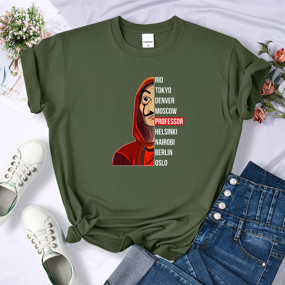 La Casa De Papel Prints Women T Shirt Loose Brand High Quality Top Oversized Summer Harajuku T Shirt Fashion Anime Tshirt Woman
La Casa De Papel Prints Women T Shirt Loose Brand High Quality Top Oversized Summer Harajuku T Shirt Fashion Anime Tshirt Woman