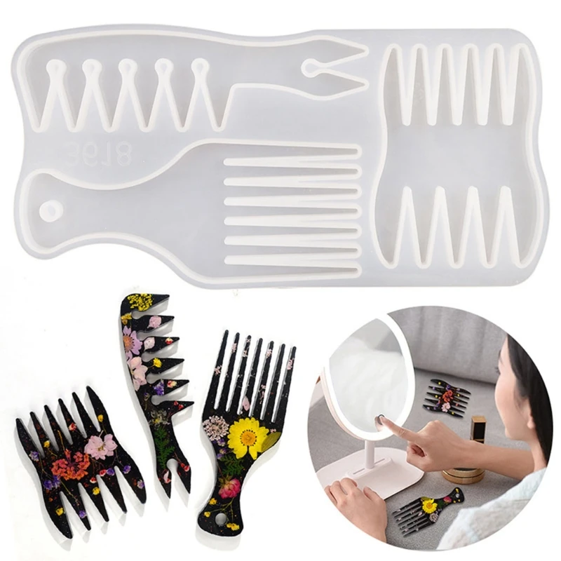 Resin Comb Silicone Mold Crystal Comb Silicone Mold Diy Manual Craft Resin Mold Epoxy Resin Mold Jewelry Mold Hand Tools
Resin Comb Silicone Mold Crystal Comb Silicone Mold Diy Manual Craft Resin Mold Epoxy Resin Mold Jewelry Mold Hand Tools