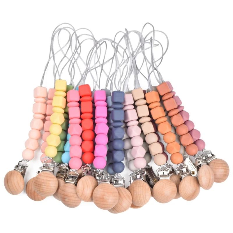 77HD Baby Pacifier Chain Clip Nursing Teether Soother Holder Silicone Bead Chain Clip
77HD Baby Pacifier Chain Clip Nursing Teether Soother Holder Silicone Bead Chain Clip