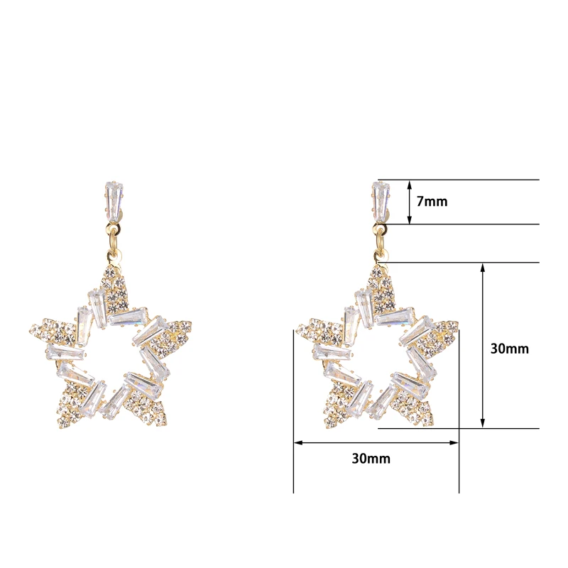 New Heart Earrings Women's Luxurious Geometric Full Rhinestone Earrings Korean Gold/Silver Color Love 2021 Fashion Jewelry
New Heart Earrings Women's Luxurious Geometric Full Rhinestone Earrings Korean Gold/Silver Color Love 2021 Fashion Jewelry