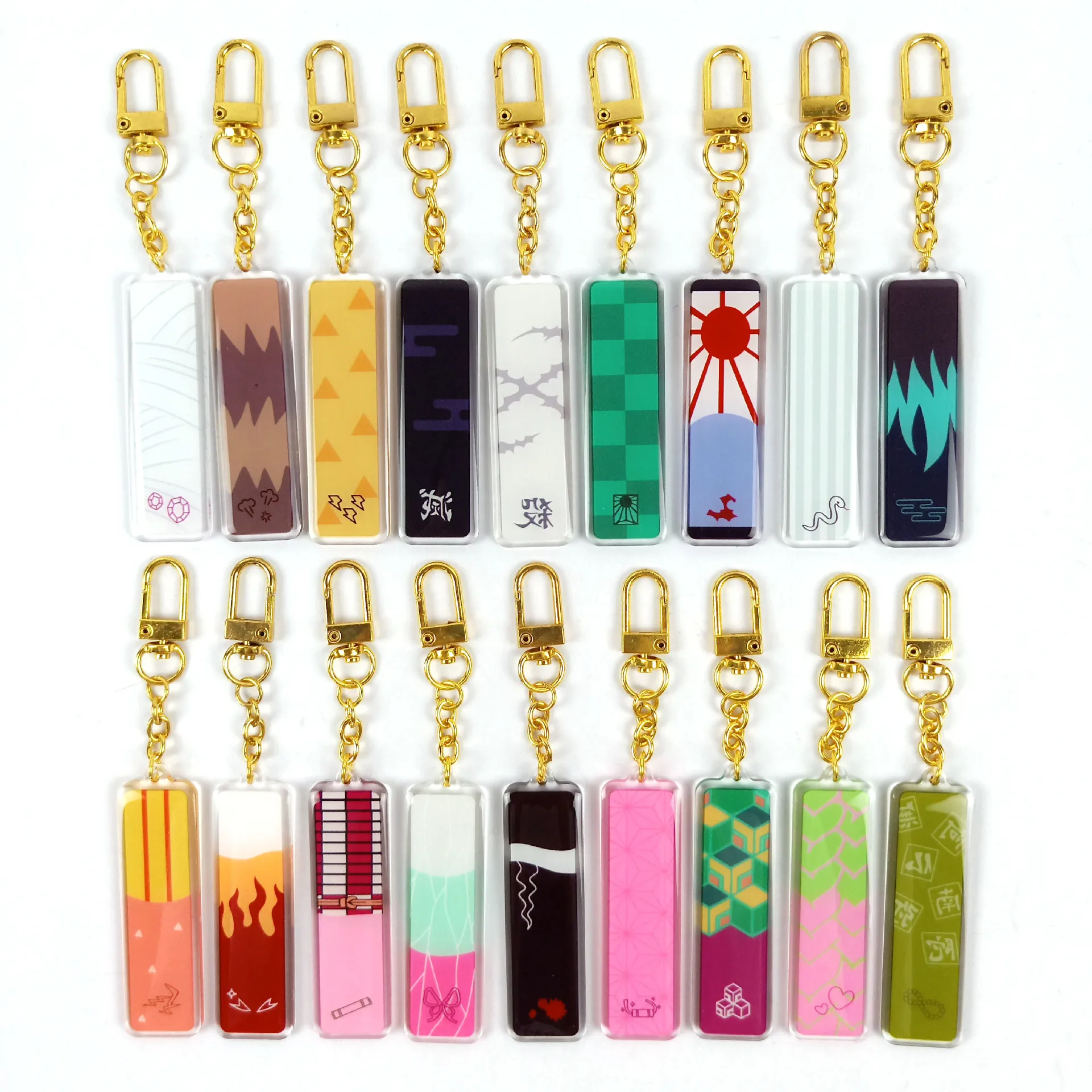 Anime Demon Slayer Kimetsu No Yaiba Keychain Tanjirou Nezuko Yoriichi Kokushibou Muzan Acrylic Keyring Blade of Ghost Pendant 
Anime Demon Slayer Kimetsu No Yaiba Keychain Tanjirou Nezuko Yoriichi Kokushibou Muzan Acrylic Keyring Blade of Ghost Pendant