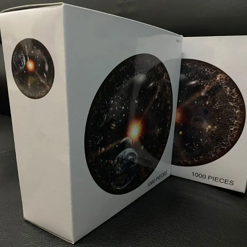 1000 Pieces Blocks Round Puzzle Space Universe Circular Jigsaw with Color Auxiliary Assembly Drawing Intellectual Game Toy
1000 Pieces Blocks Round Puzzle Space Universe Circular Jigsaw with Color Auxiliary Assembly Drawing Intellectual Game Toy