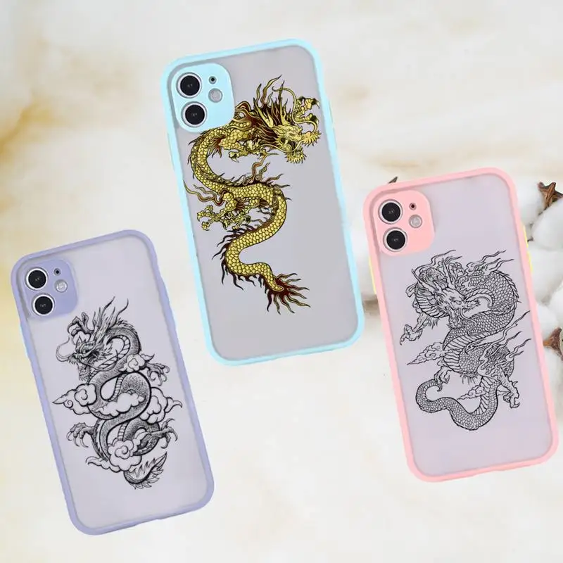 Dragon Phone Case matte transparent For gray iPhone 7 8 x xs xr 11 12 pro plus max mini Funda Clear
Dragon Phone Case matte transparent For gray iPhone 7 8 x xs xr 11 12 pro plus max mini Funda Clear