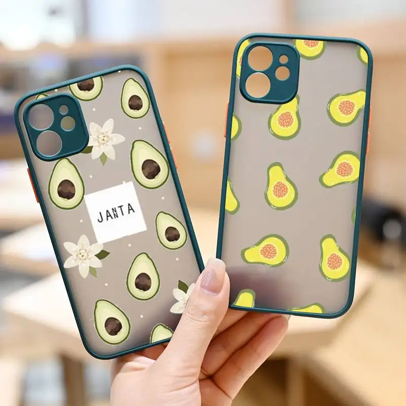 Cute avocado cartoon Phone Case Black Green Color Matte Transparent For iPhone 13 12 11 Mini Pro Max X XR XS 7 8 Plus
Cute avocado cartoon Phone Case Black Green Color Matte Transparent For iPhone 13 12 11 Mini Pro Max X XR XS 7 8 Plus