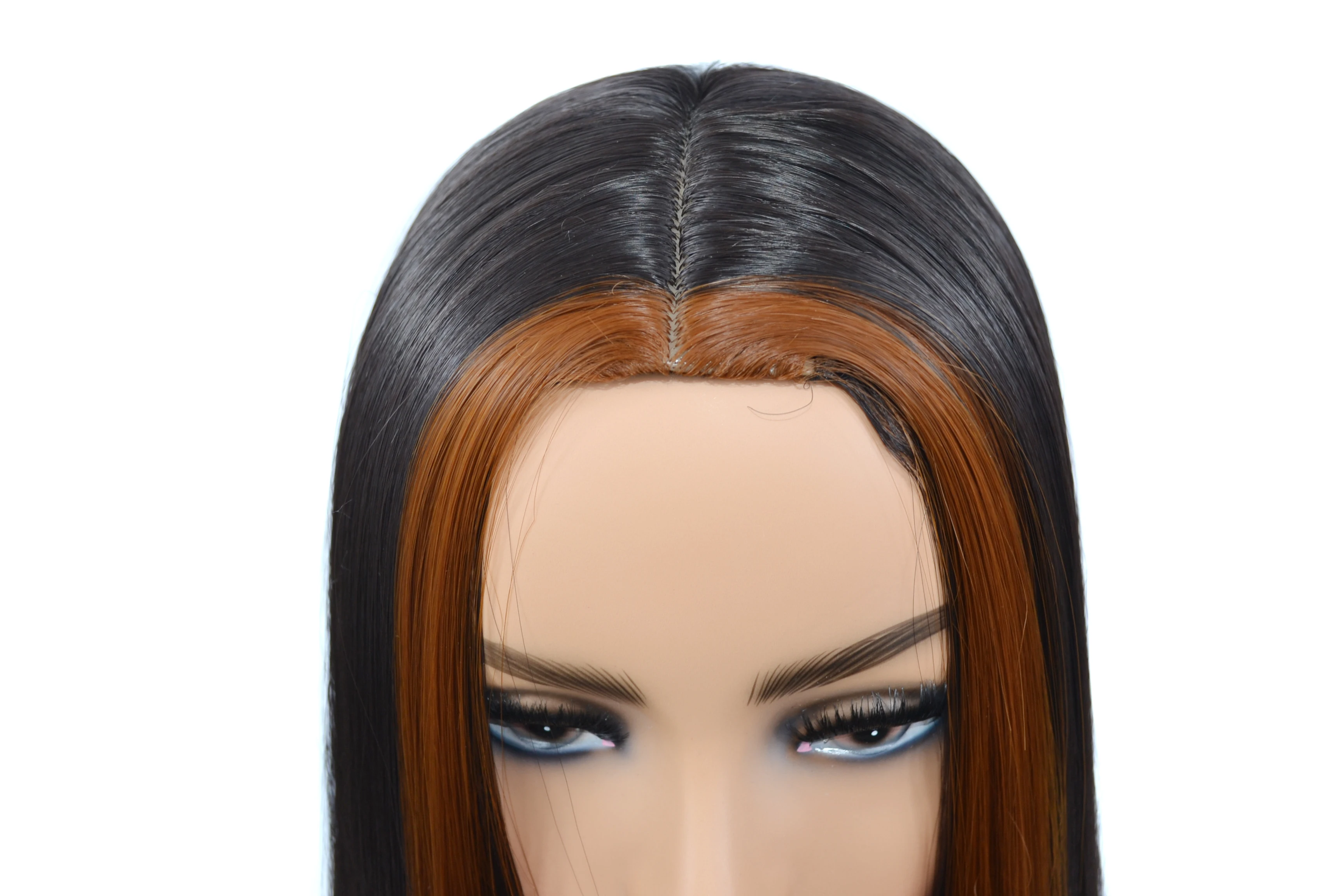 Long Synthetic Silk Straight Women's Wigs Synthetic Highlight Brown Mix Black Straight Natural Hair Kryssma Hair Wigs For Women
Long Synthetic Silk Straight Women's Wigs Synthetic Highlight Brown Mix Black Straight Natural Hair Kryssma Hair Wigs For Women