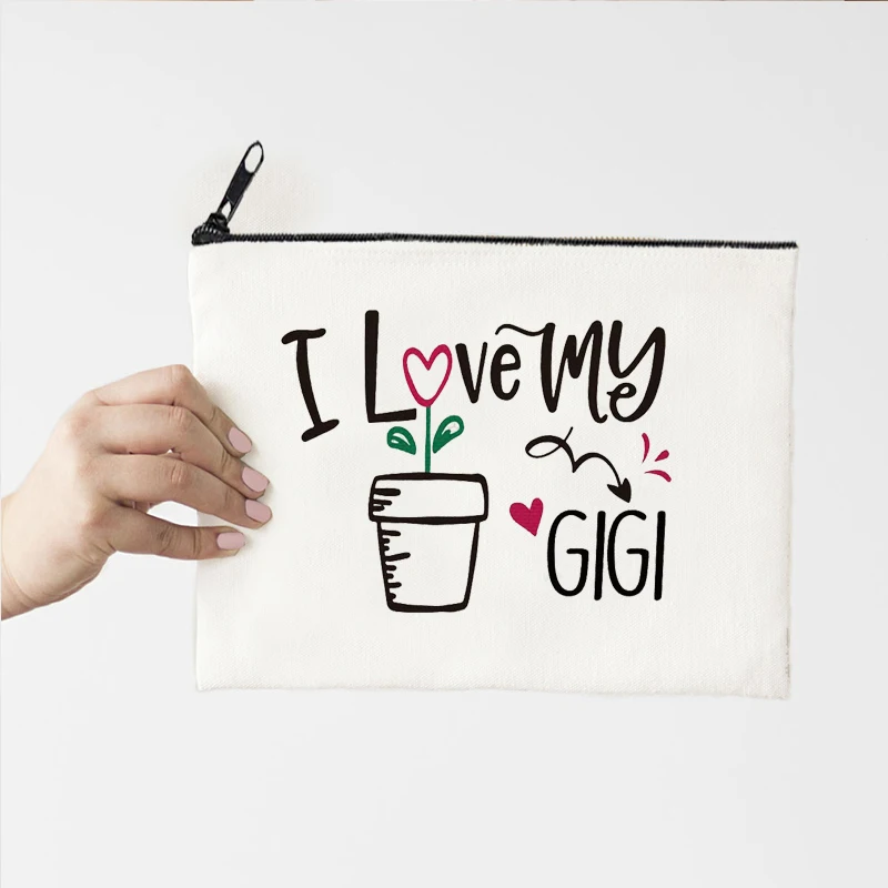 Personalized Pouch Love My Fahsion Makeup Bags Canvas Storage Bag Cosmetic Bags Auntie Proposal Gift Day of Mother New
Personalized Pouch Love My Fahsion Makeup Bags Canvas Storage Bag Cosmetic Bags Auntie Proposal Gift Day of Mother New