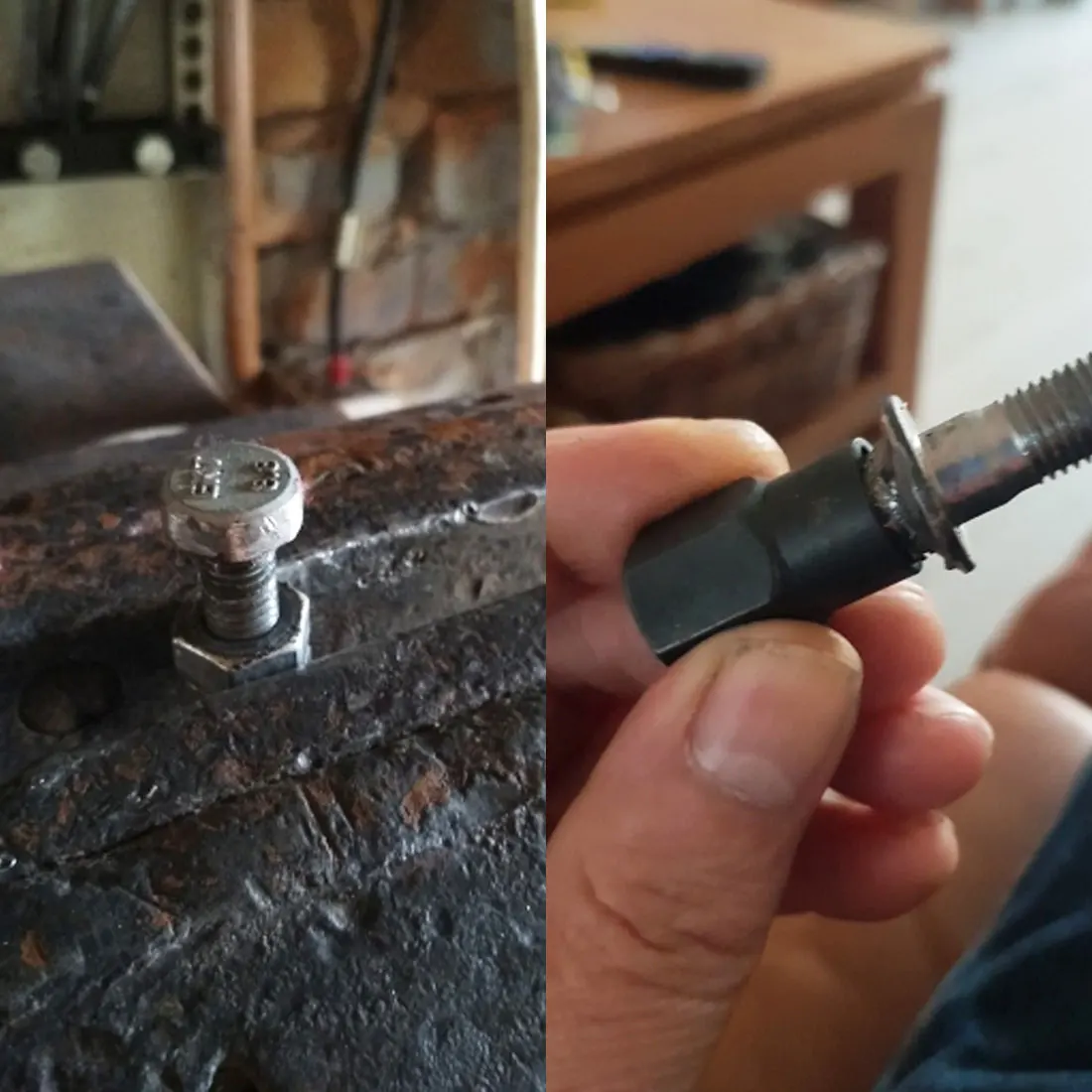 10pcs 9-19mm Damaged Nut Bolt Remover Kit Stud Extractor Broken Bolt Screw Remover Hand Tools Set Threading Tool
10pcs 9-19mm Damaged Nut Bolt Remover Kit Stud Extractor Broken Bolt Screw Remover Hand Tools Set Threading Tool