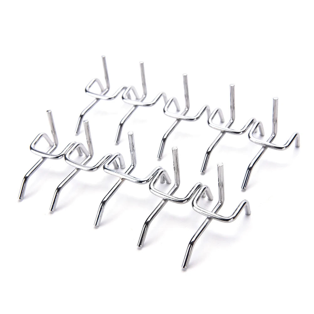 10 Pcs Carbon Steel Pegs Board Pegboard Hooks Garage Work Shop Storage Display Organization Steel Hanging Tool Storage Hooks
10 Pcs Carbon Steel Pegs Board Pegboard Hooks Garage Work Shop Storage Display Organization Steel Hanging Tool Storage Hooks