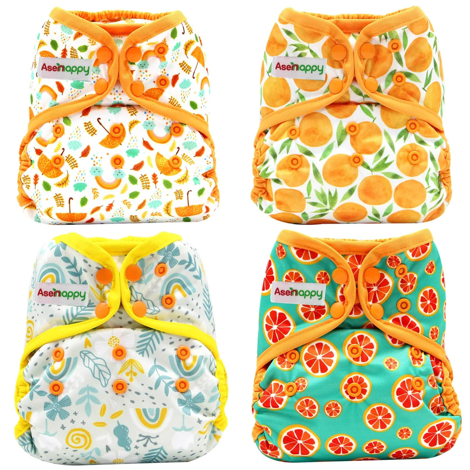 Asenappy Reusable Cloth Diaper Cover More than 80 Prints to Choose 4 Pcs One Set
Asenappy Reusable Cloth Diaper Cover More than 80 Prints to Choose 4 Pcs One Set