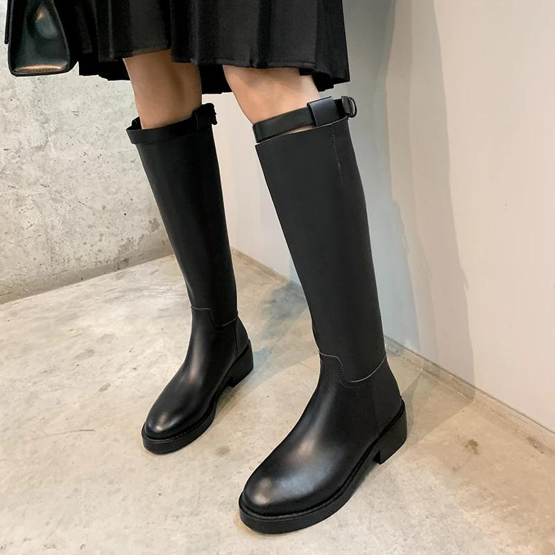 New Winter Women Special Army Boots Genuine Leather Knee-High Female Round Toe Fashion Outdoor Long Knight Boots
New Winter Women Special Army Boots Genuine Leather Knee-High Female Round Toe Fashion Outdoor Long Knight Boots