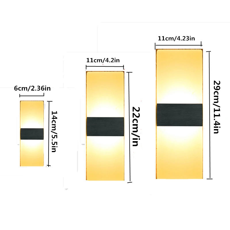 Led Wall Lamp modern Vanity Light Loft Wandlamp mirror bedroom Bathroom Black White Acrylic wall sconce stair light fixture
Led Wall Lamp modern Vanity Light Loft Wandlamp mirror bedroom Bathroom Black White Acrylic wall sconce stair light fixture
