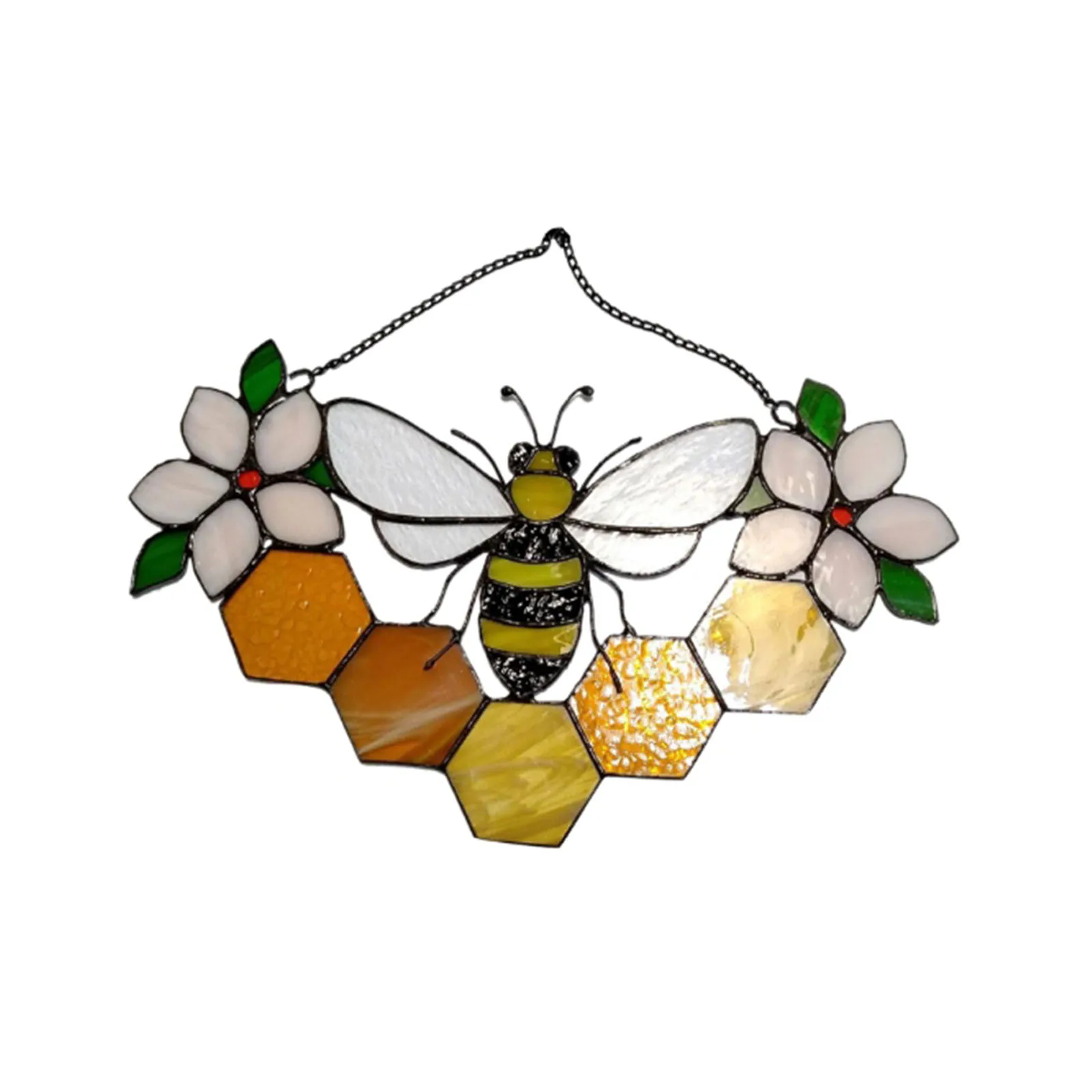 Hot Hanging Ornament Cartoon Bee Flower Patterns Window Pendants Decorative Tools for Living Room Bedroom Office
Hot Hanging Ornament Cartoon Bee Flower Patterns Window Pendants Decorative Tools for Living Room Bedroom Office