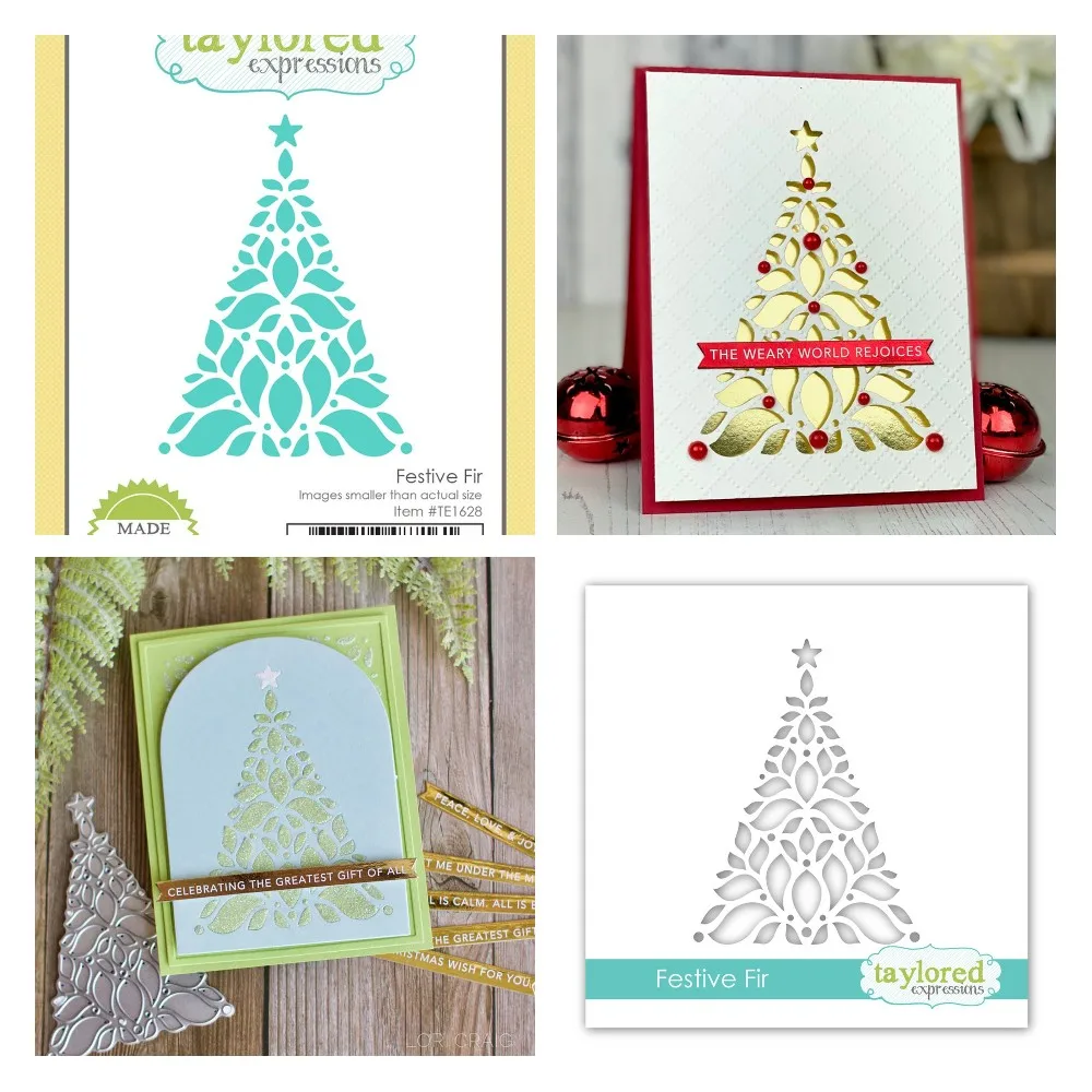 Christmas Festive Fir Metal Cutting Dies Stamps Stencil Scrapbook Diary Decoration Crafts Embossing Template Diy Greeting Card
Christmas Festive Fir Metal Cutting Dies Stamps Stencil Scrapbook Diary Decoration Crafts Embossing Template Diy Greeting Card