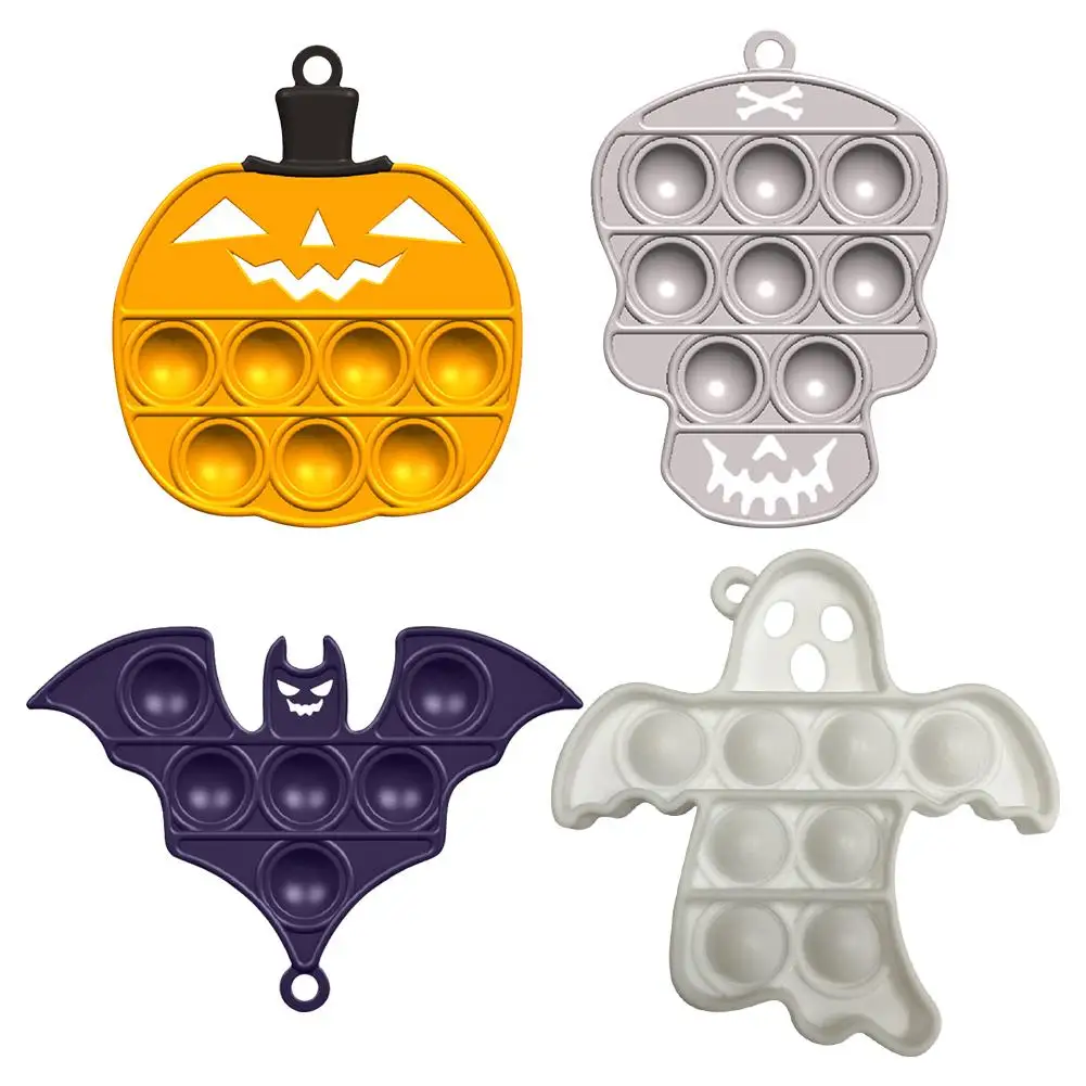 4 шт. Хэллоуин пузырьковый кончик пальца Расслабляющая игрушка Антибликовая игры стресс Rlief Autsim нуждается в игрушке для детей и взрослых Ант... 
4 шт. Хэллоуин пузырьковый кончик пальца Расслабляющая игрушка Антибликовая игры стресс Rlief Autsim нуждается в игрушке для детей и взрослых Ант...