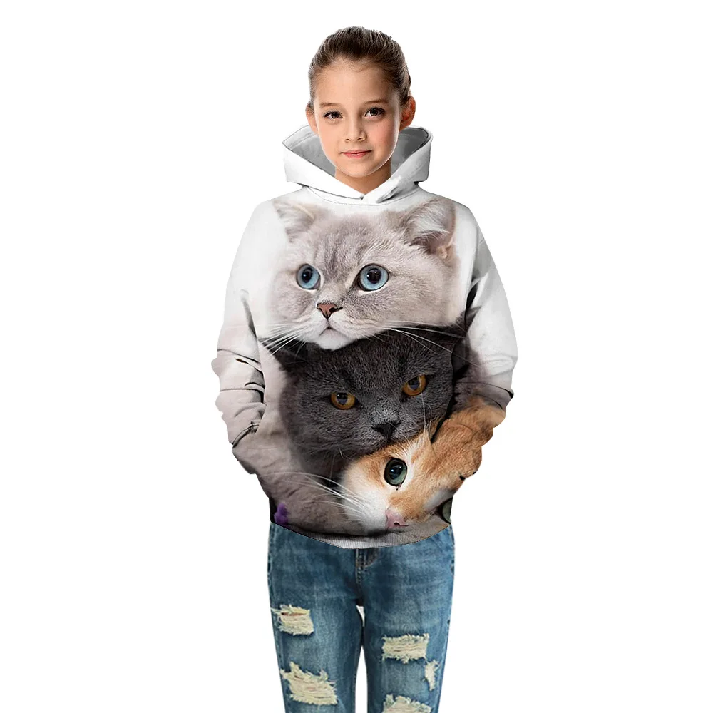 Boys Hoodies Teens 3D Print Cartoon Cat Autumn Outerwear Kids Hooded Sweatshirt Clothes Children Long Sleeve Pullover Tops
Boys Hoodies Teens 3D Print Cartoon Cat Autumn Outerwear Kids Hooded Sweatshirt Clothes Children Long Sleeve Pullover Tops