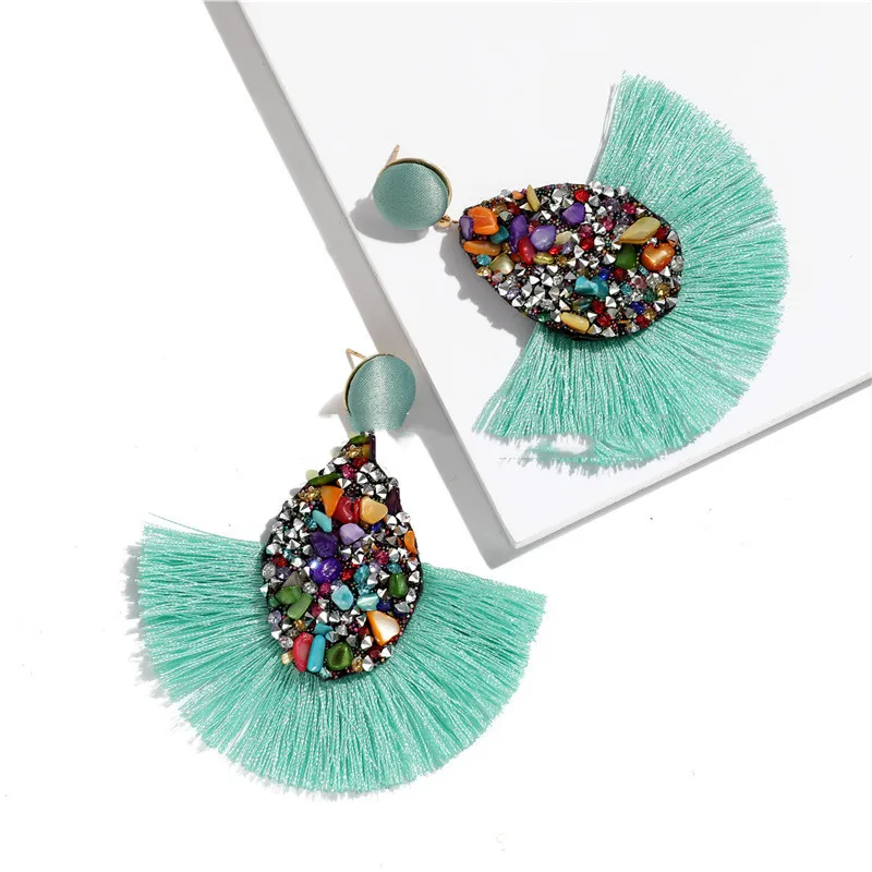 Colorful Crystal Tassel Earrings For Women Charm Earings Fashion Jewelry Wedding Bridal Statement Fringe Earring
Colorful Crystal Tassel Earrings For Women Charm Earings Fashion Jewelry Wedding Bridal Statement Fringe Earring