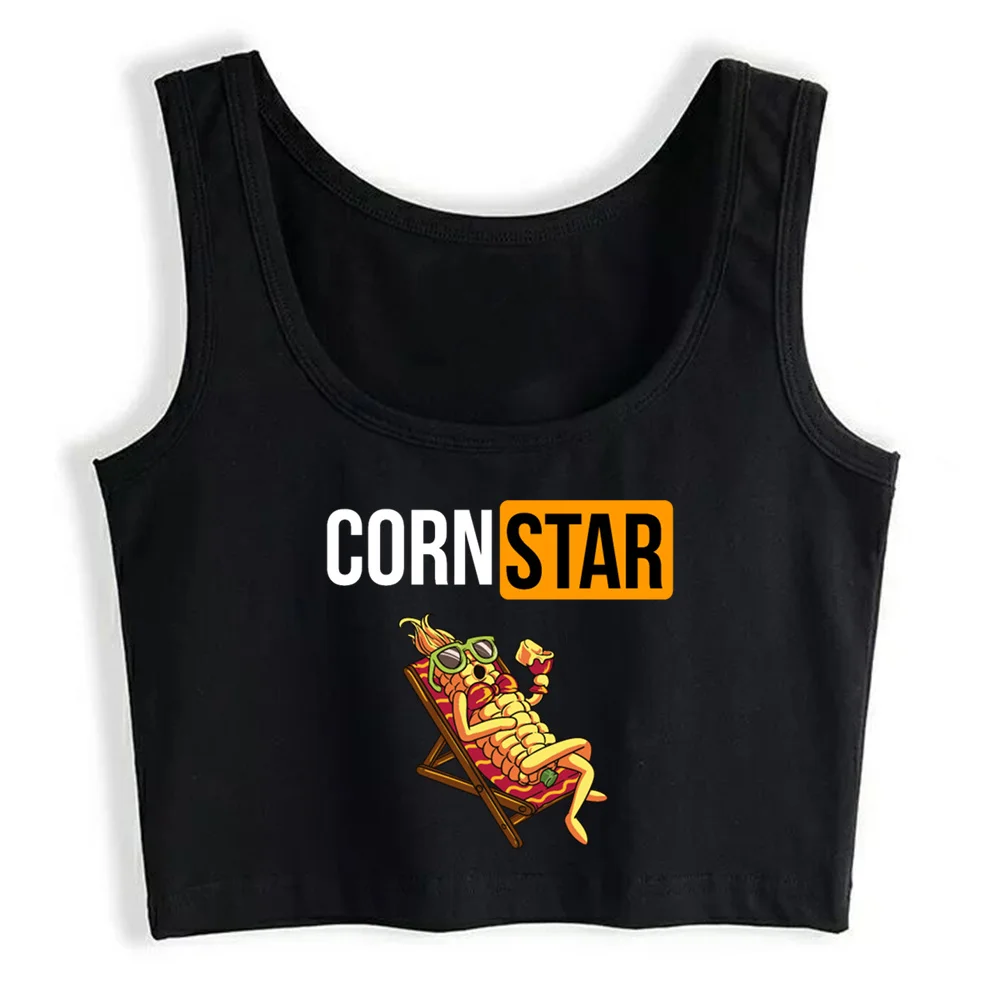 Crop Top Women Corn Star Funny Maize Farmer Pornstar Grunge Aesthetic Gothic Y2k Tank Top Female Clothes
Crop Top Women Corn Star Funny Maize Farmer Pornstar Grunge Aesthetic Gothic Y2k Tank Top Female Clothes
