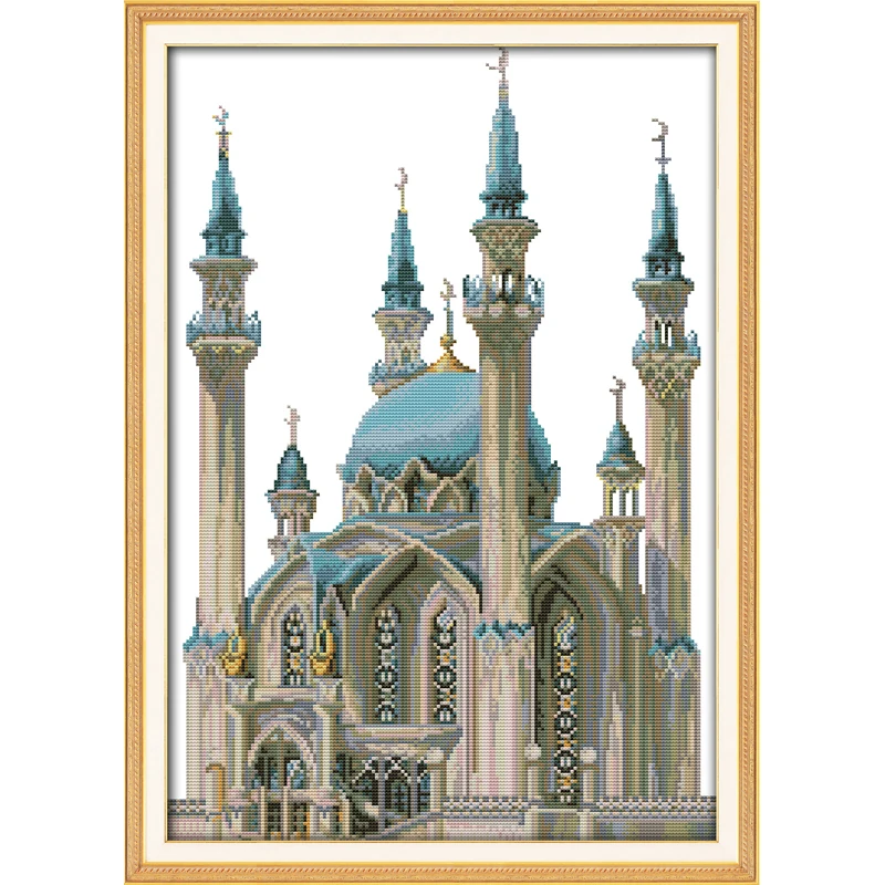 Everlasting Love The Blue castle(2) Chinese Cross Stitch Kits Ecological Cotton Stamped 11CT Christmas New Store Sales Promotion
Everlasting Love The Blue castle(2) Chinese Cross Stitch Kits Ecological Cotton Stamped 11CT Christmas New Store Sales Promotion